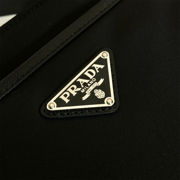 Prada, Re-Nylon Saffiano, Men's Bag, Black