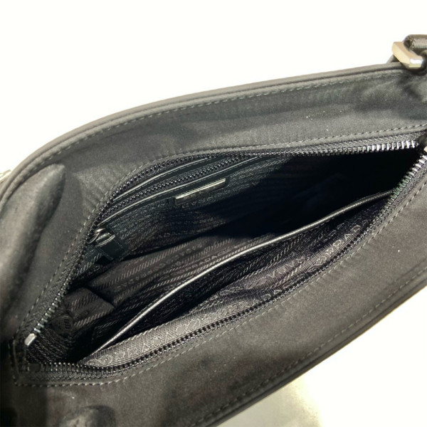 Prada, Re-Nylon Saffiano, Men's Bag, Black