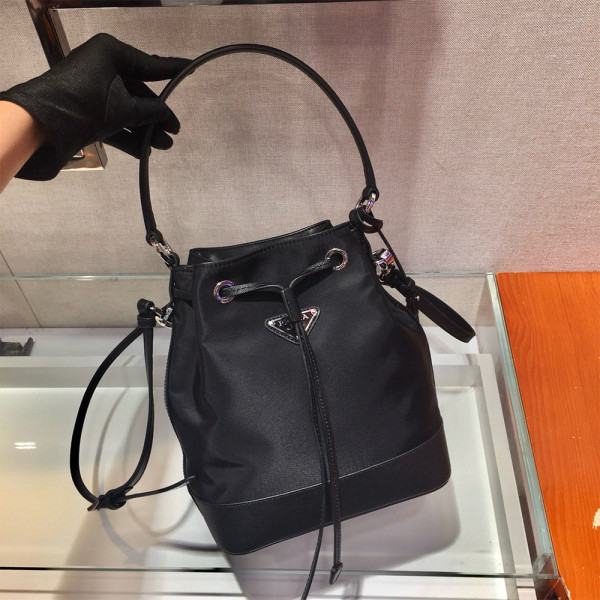 Prada, Re-Nylon, Women's Bag, Black