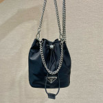 Prada, Re-Nylon, Women's Bag, Black