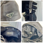 Prada, Re-Nylon, Women's Bag, Black