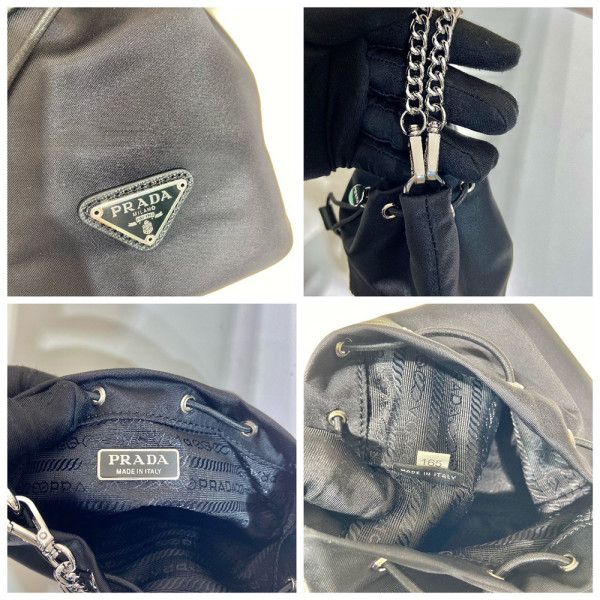 Prada, Re-Nylon, Women's Bag, Black