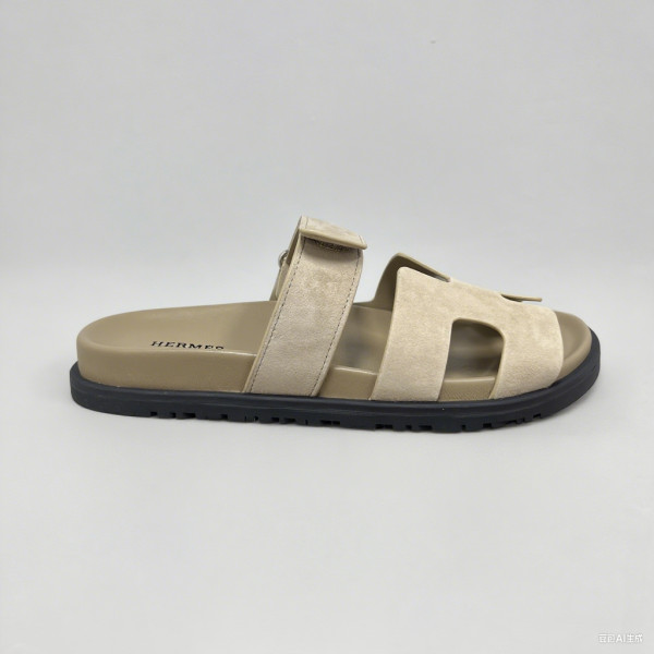 Hermes, Chypre, Men's Sandal, Camel