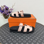 Hermes, Chypre, Women's Sandal, Pink