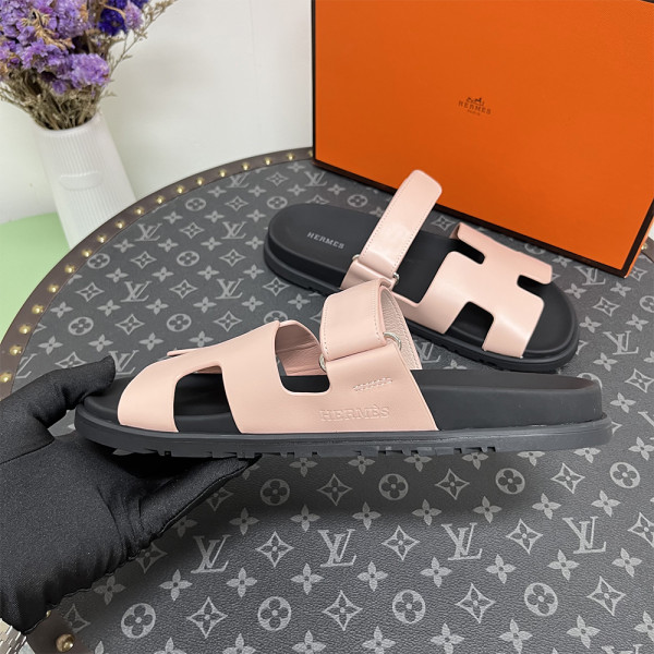 Hermes, Chypre, Women's Sandal, Pink