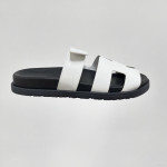 Hermes, Chypre, Women's Sandal, White