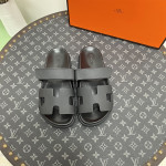 Hermes, Chypre, Women's Sandal, Black