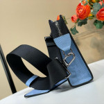 Louis Vuitton, Gaston Wearable, Women's Bag, Blue
