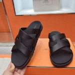 Hermes, Men's Slipper, Black