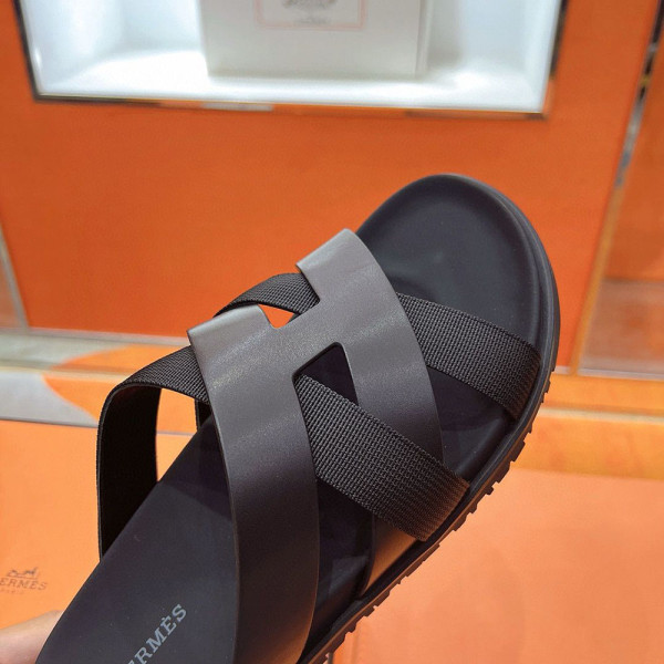 Hermes, Men's Slipper, Black