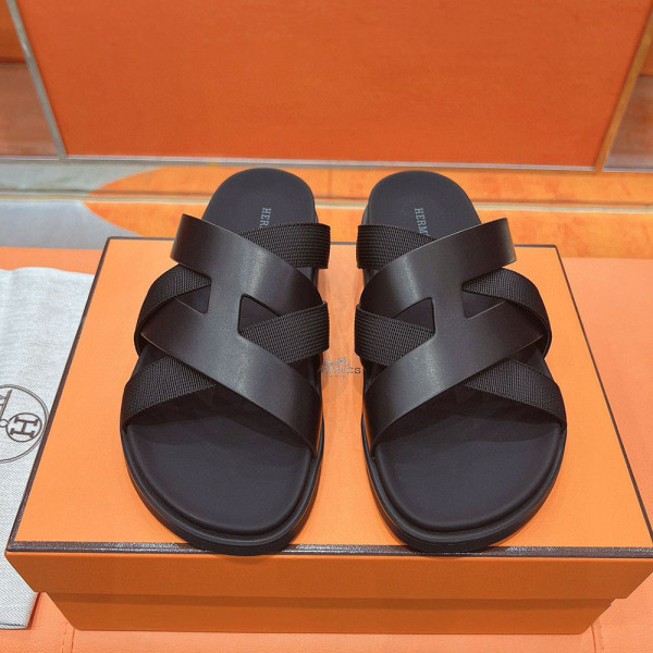 Hermes, Men's Slipper, Black