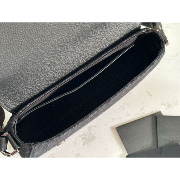 Christian Dior, Saddle, Unisex Bag, Black