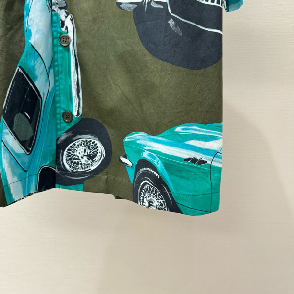 Burberry, Men's Shirt, Green