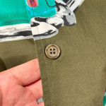 Burberry, Men's Shirt, Green