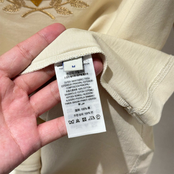 Burberry, Men's T-Shirt, Beige