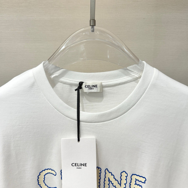 Celine, Men's T-Shirt, White