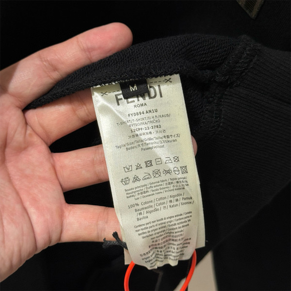 Fendi, Men's Pullover, Black