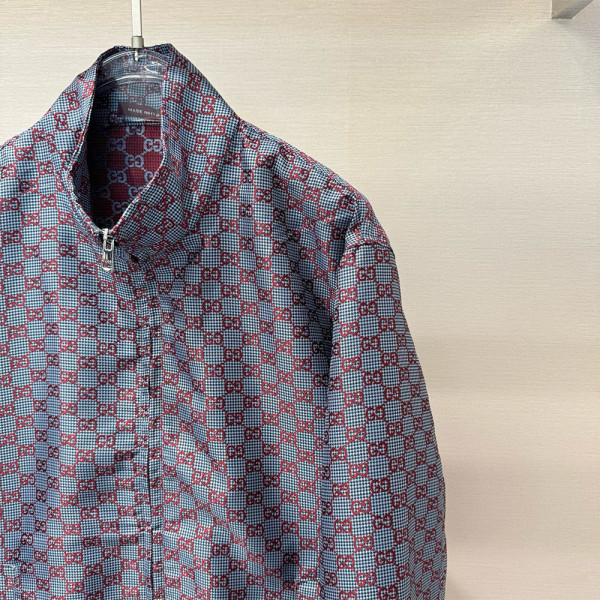 Gucci, Men's Jacket, Blue