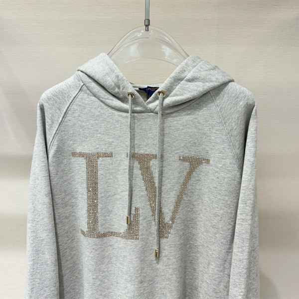 Louis Vuitton, Men's Hoodie, Grey