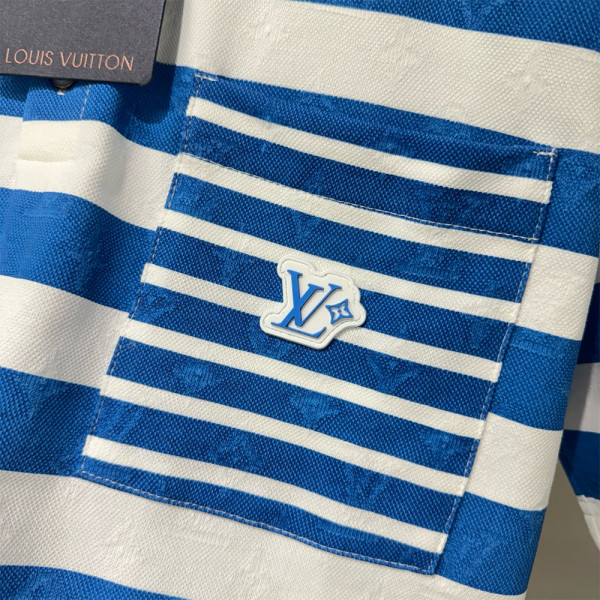 Louis Vuitton, Men's Polo, Blue