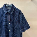 Louis Vuitton, Men's Shirt, Blue