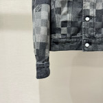Louis Vuitton, Heren Denim Jas, Zwart
