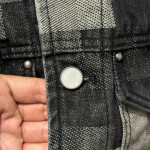 Louis Vuitton, Heren Denim Jas, Zwart