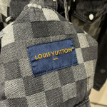 Louis Vuitton, Heren Denim Jas, Zwart