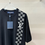Louis Vuitton, Men's T-Shirt, Black