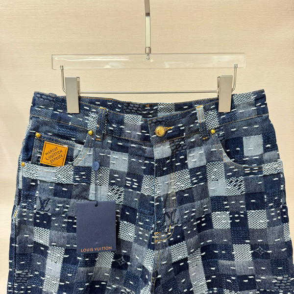 Louis Vuitton, Men's Short, Blue