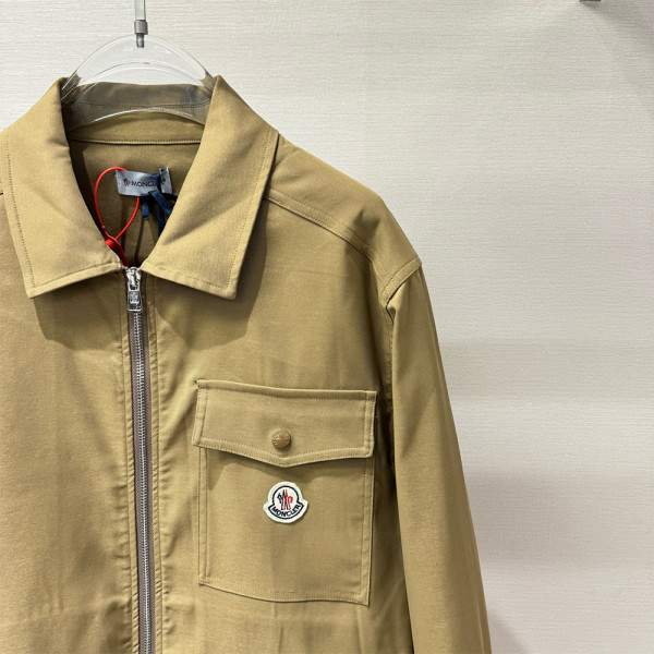 Moncler, Men's Shirt, Camel