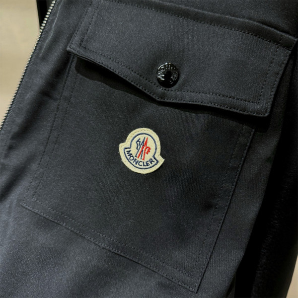 Moncler, Men's Shirt, Black