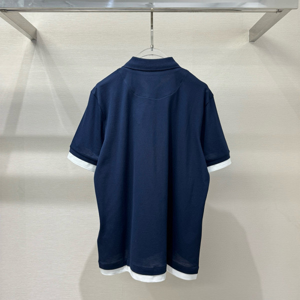 Prada, Men's Polo, Navy