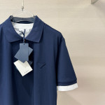 Prada, Men's Polo, Navy