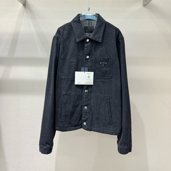 Prada, Men's Shirt, Black