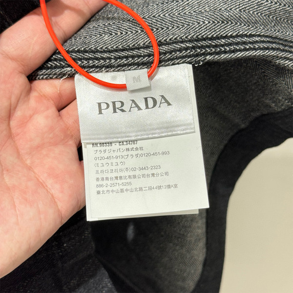 Prada, Men's Shirt, Black