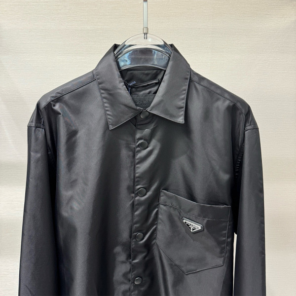 Prada, Men's Shirt, Black