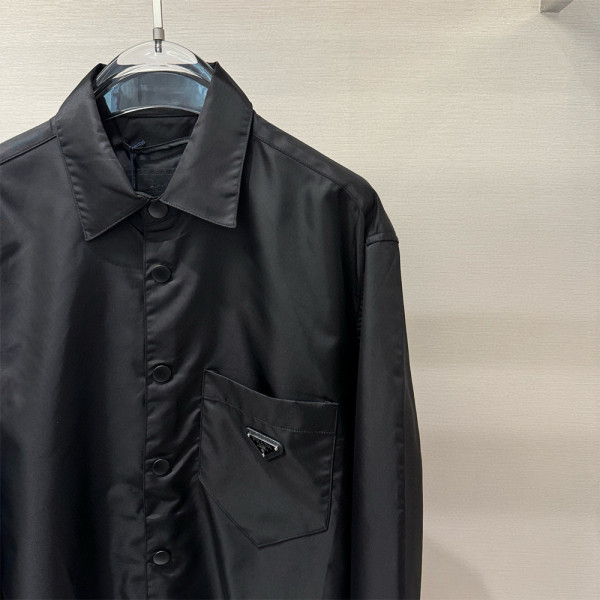 Prada, Men's Shirt, Black