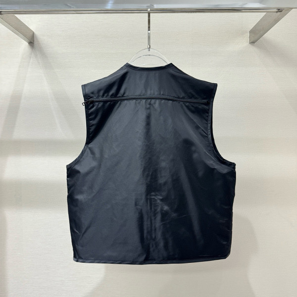 Prada, Heren Bodywarmer, Zwart