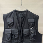 Prada, Heren Bodywarmer, Zwart