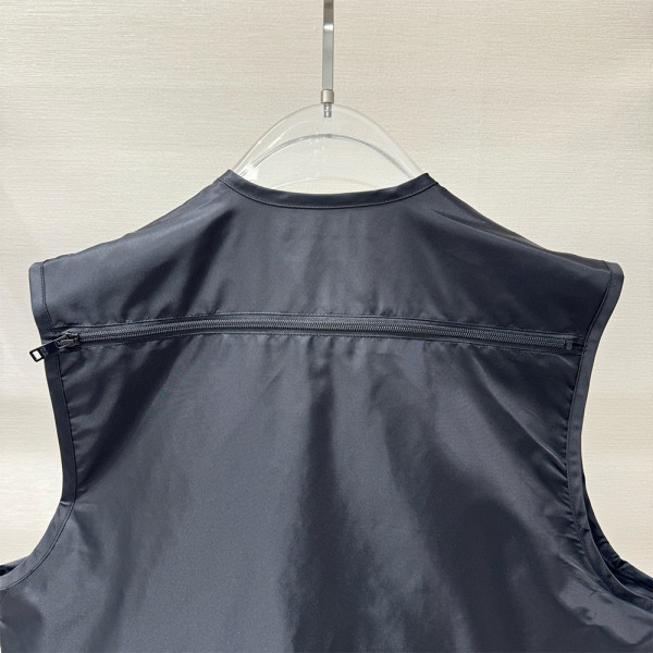 Prada, Heren Bodywarmer, Zwart