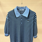Prada, Men's Polo, Blue
