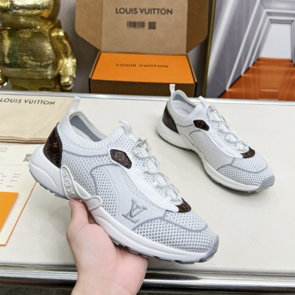 Louis Vuitton, Olympia, Heren Sneakers, Wit