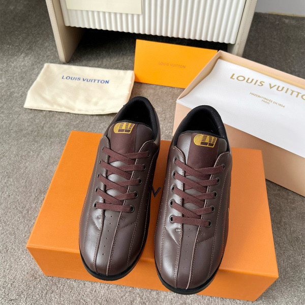 Louis Vuitton, Bowling, Men's Sneaker, Brown
