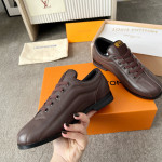 Louis Vuitton, Bowling, Men's Sneaker, Brown