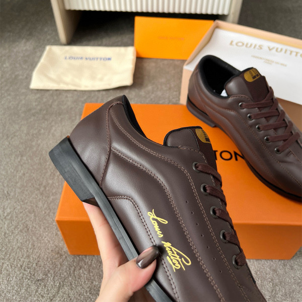 Louis Vuitton, Bowling, Men's Sneaker, Brown