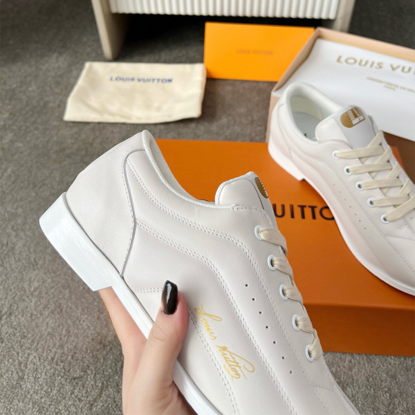 Louis Vuitton, Bowling, Men's Sneaker, White