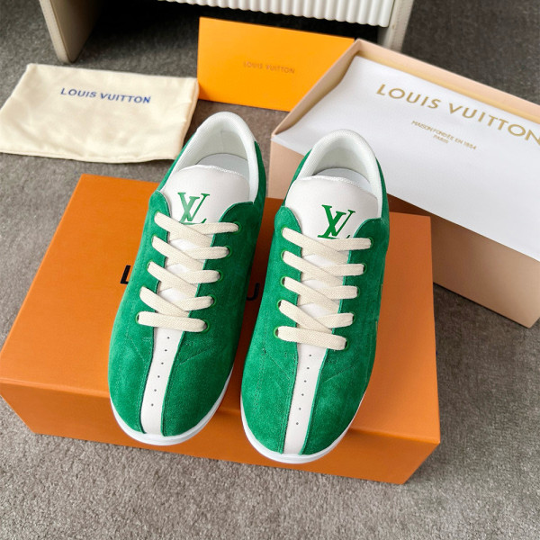 Louis Vuitton, Bowling, Men's Sneaker, Green