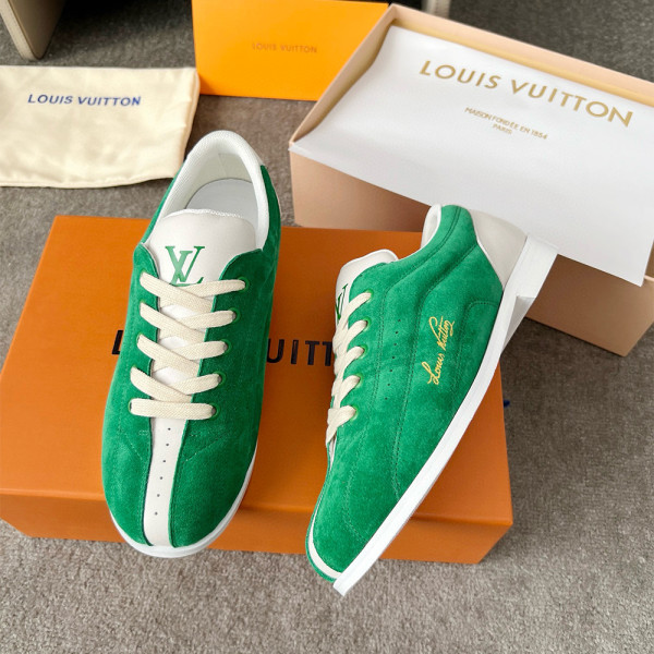 Louis Vuitton, Bowling, Men's Sneaker, Green