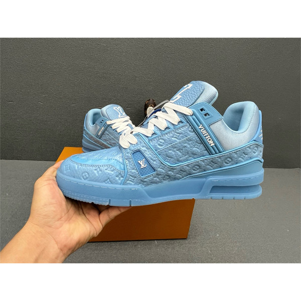 Louis Vuitton, Trainer, Men's Sneaker, Blue